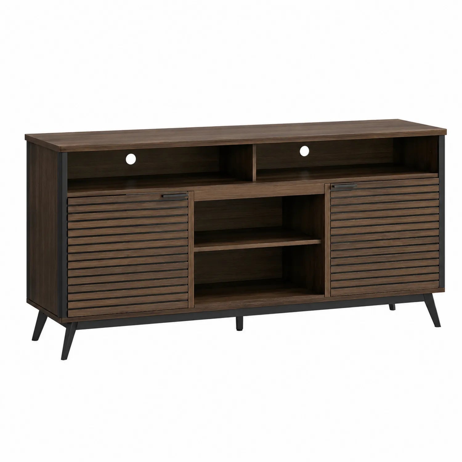 TV-Schrank Holz Walnuss 150x40x60 cm