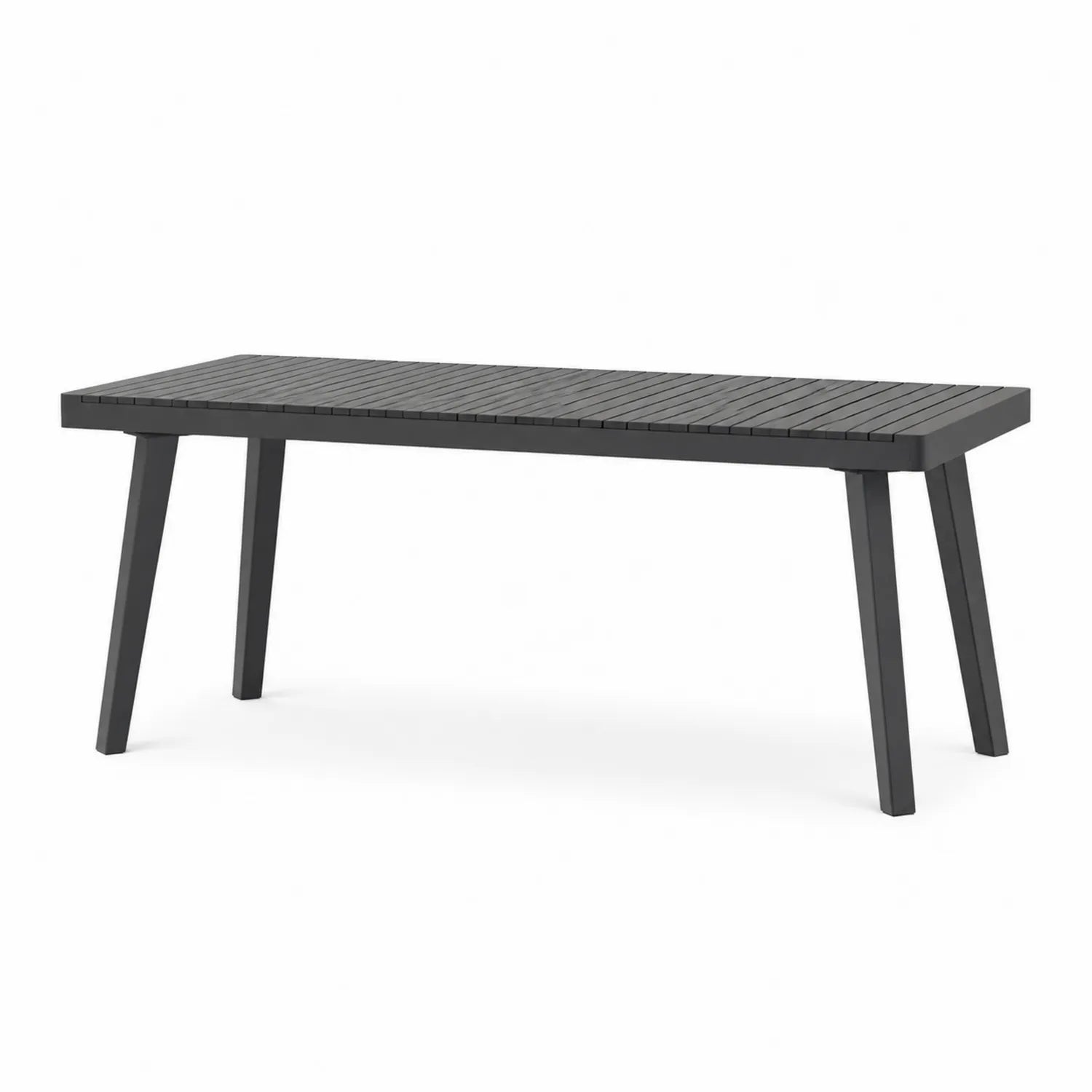 Outdoor Tisch Aluminium Anthrazit 180x90x75cm