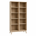 Bücherregal aus Eichenholz 180x90x30 cm